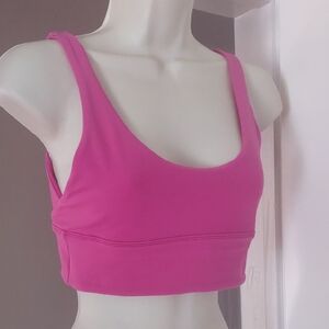 Lululemon Women's Pink Sports Bra Size 8